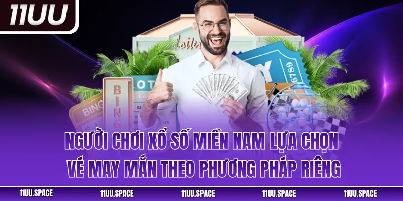 Người chơi xổ số miền Nam lựa chọn vé may mắn theo phương pháp riêng