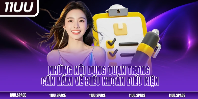 Những nội dung quan trọng cần nắm về điều khoản điều kiện